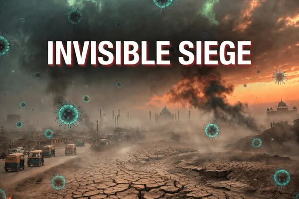 The Invisible Siege: How Climate Change and Pollution are Weaponizing Superbugs - Featured Cover Image