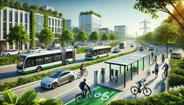 Why Electric Vehicles Won’t Save Our Cities: The EV Myth - Graphic Illustration 1