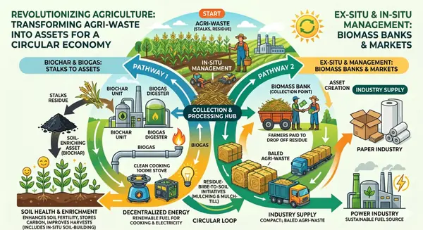 The Perpetual Pyre: Why India’s Agri-Biomass Crisis is No Longer a Seasonal Visitor - Graphic Illustration 3