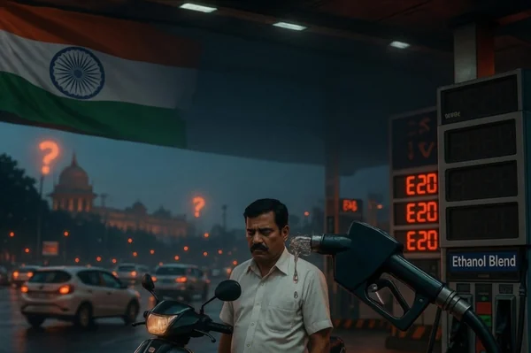 The Illusion of Choice: How India’s Ad-Hoc Ethanol Policy Betrays the Everyday Motorist - Featured Cover Image