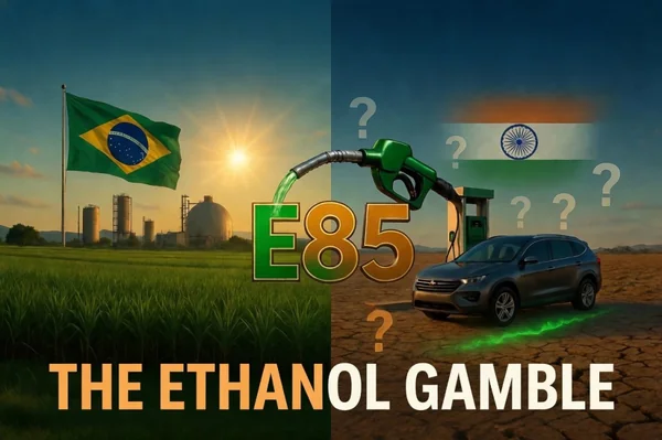 The Ethanol Gamble: Can India’s E85 Ambition Survive the Brazilian Blueprint and Domestic Constraints? - Graphic Illustration 2