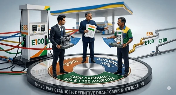 From E20 to E85/E100: India’s Ethanol Revolution Hits Roadblocks in 2026 - Featured Cover Image
