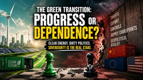 The Decarbonisation Dilemma: Balancing Import Freedom with Energy Sovereignty - Featured Cover Image