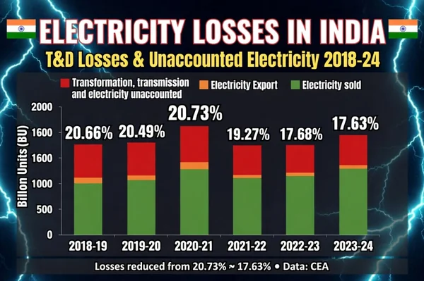 The Grid’s Black Hole: Why India’s T&amp;D Losses Now Outpace Its Total Renewable Generation - Graphic Illustration 1