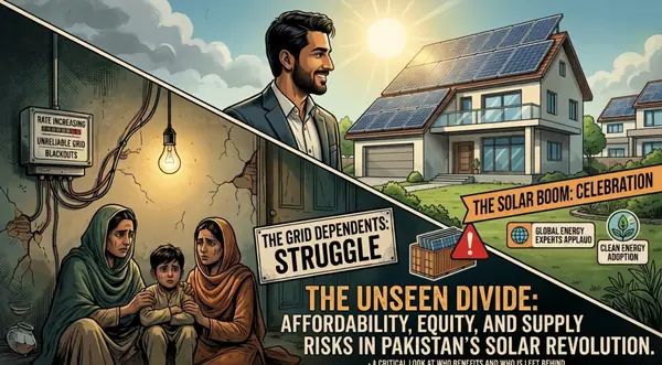 Pakistan’s Solar: A Boom for Some, a Crisis for the Grid - Featured Cover Image