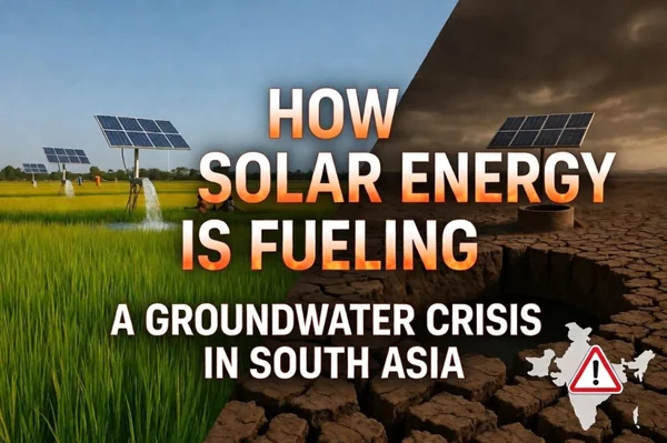 How Renewable Energy is Fueling a Groundwater Crisis in South Asia - Featured Cover Image
