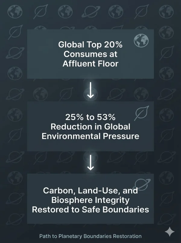 The Circularity Trap: Why Recycling Cannot Save a Planet in Ecological Overshoot - Graphic Illustration 7