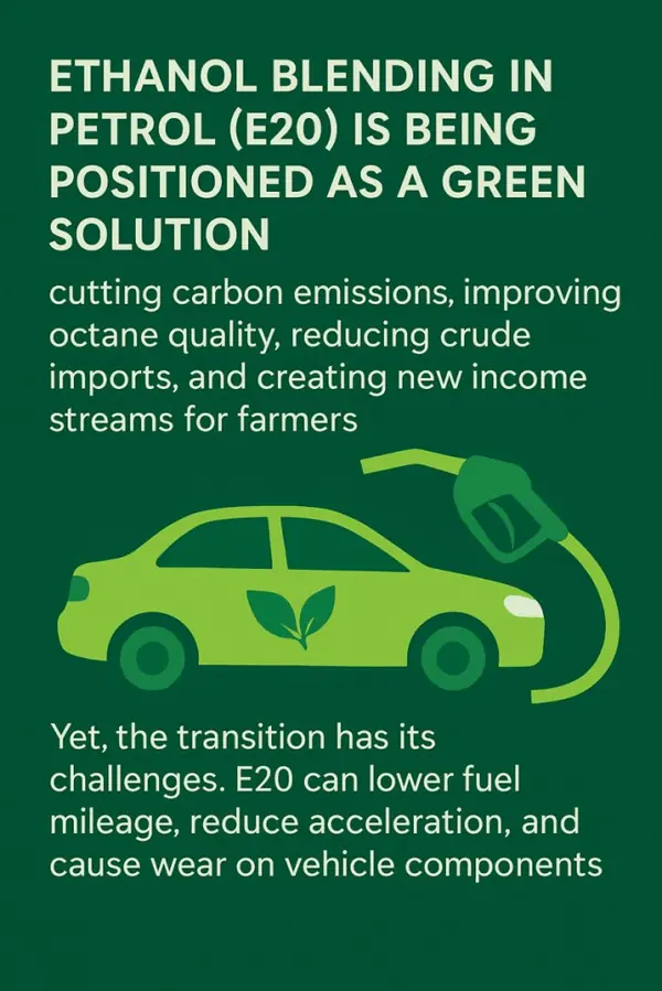 The Ethanol Gambit: India’s High-Stakes Pivot Between Energy Sovereignty and Economic Friction - Graphic Illustration 1